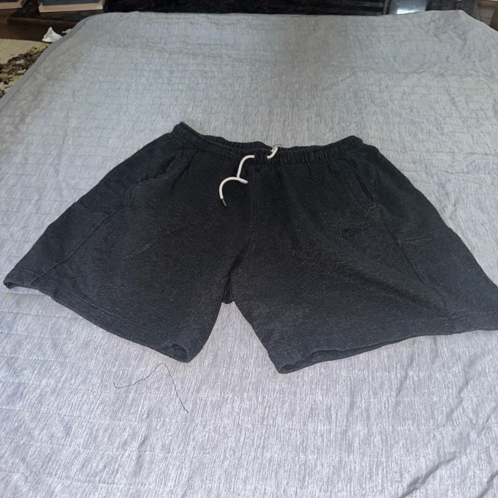 Nike Black Athletic Shorts with Elastic Waistband